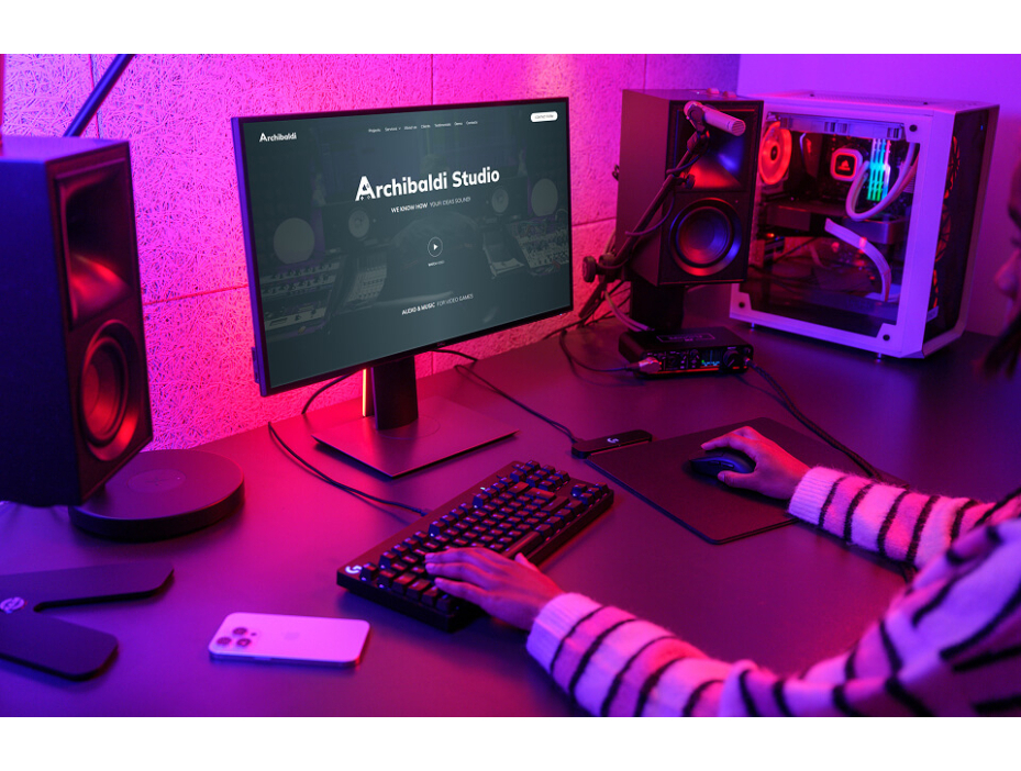 The website of the company Archibaldi Studio